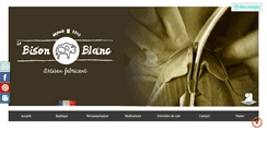 Desktop Screenshot of cuirs-lebisonblanc.com